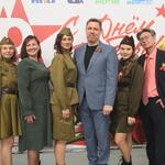 На предприятии заводчан и ветеранов поздравили с Днём Победы...